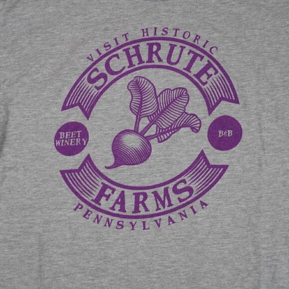 Shrute Farms Ripple Junction "The Office" Graphic T-shirt size Large Dwight - Picture 2 of 4